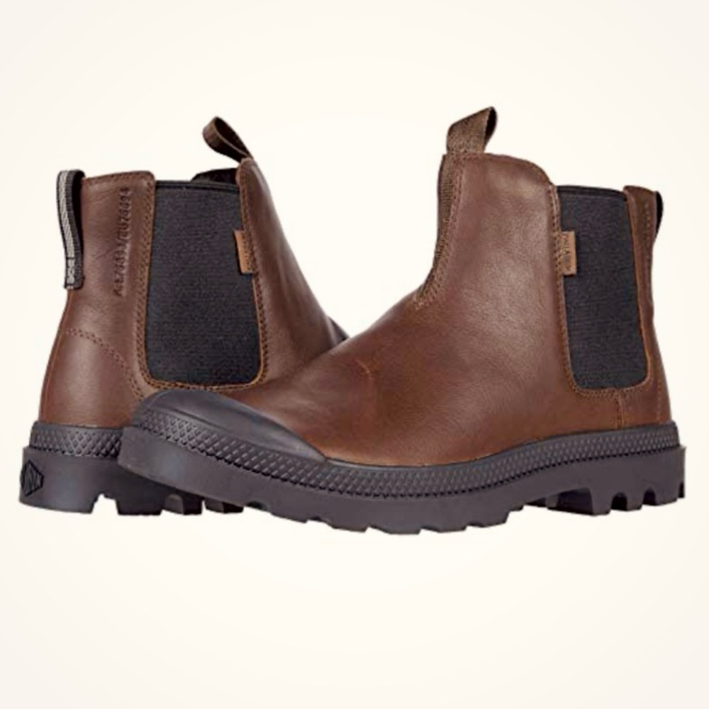 Palladium Pampa Chelsea Leather Boots